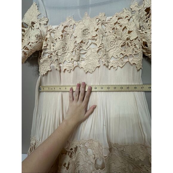 NWOT Saylor Hollie Lace Band Collar Mini Dress Women's XS - Picture 8 of 13